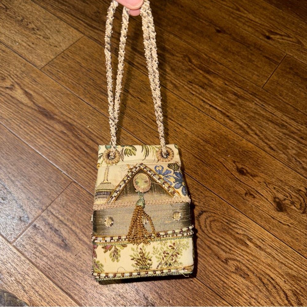 Mary Frances Vintage Milk Carton Handbag Purse